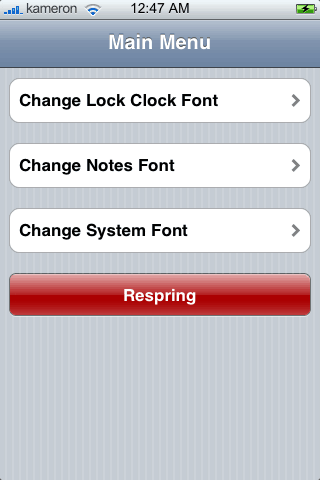 Font Swap