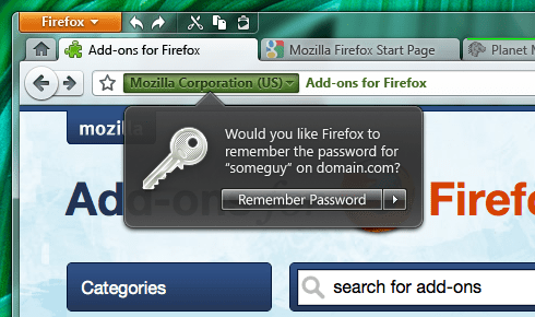 Firefox 4: Linux Notification Panel Firefox 4: Linux Notification Panel
